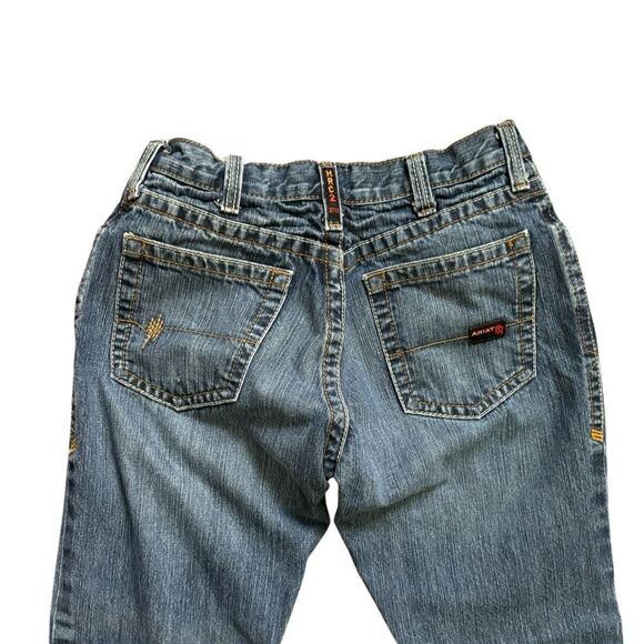 Ariat Men's M4 Work FR Low Rise Bootcut Jeans 30 x 30 2 0450 - Picture 4 of 8